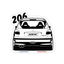 استیکر ماشین 206 کد 2