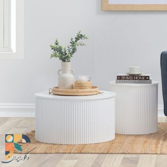 "میز جلومبلی چوبیPixel مدل مینیمال و ترند در دو نوع تمام چوب و ترکیب MDF و چوب"