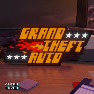 لایت باکس گیمینگ طرح GTA(مدل g101)