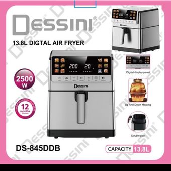 سرخ کن دسینی مدل DS845 بدون روغن 13.8 لیتری