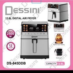 سرخ کن دسینی مدل DS845 بدون روغن 13.8 لیتری