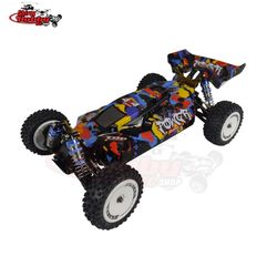 ماشین بازی کنترلی مدل آفرود سرعتی WLTOYS مدل 124007 آفرود موتور براشلس سرعت 75 کیلومتر