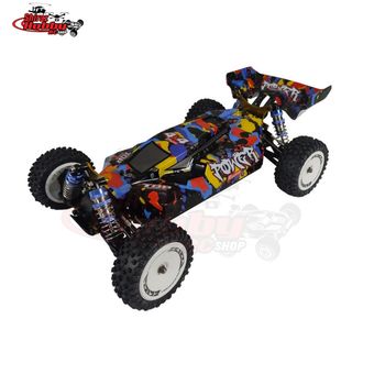 ماشین بازی کنترلی مدل آفرود سرعتی WLTOYS مدل 124007 آفرود موتور براشلس سرعت 75 کیلومتر