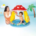 استخر بادی سایبان دار کودک اینتکس مدل قارچ کد 57114