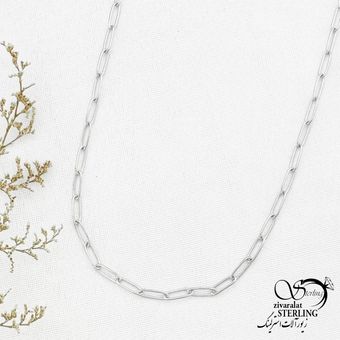 زنجیر (گردنبند) مردانه استیل کد 12577