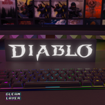 لایت باکس گیمینگ طرح diablo مدل g118