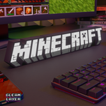 لایت باکس گیمینگ طرح Minecraft مدل g122