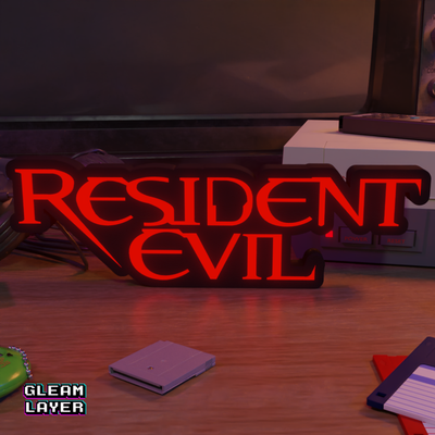 لایت باکس گیمینگ  Resident Evilطرح مدل g140