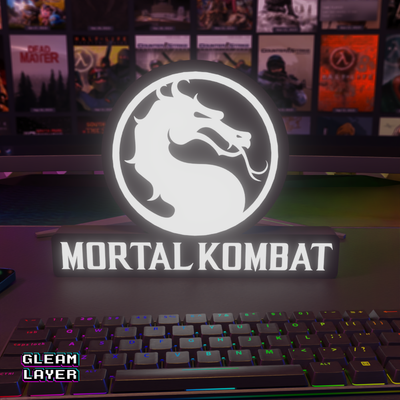 لایت باکس گیمینگ طرح Mortal Kombat مدل g135