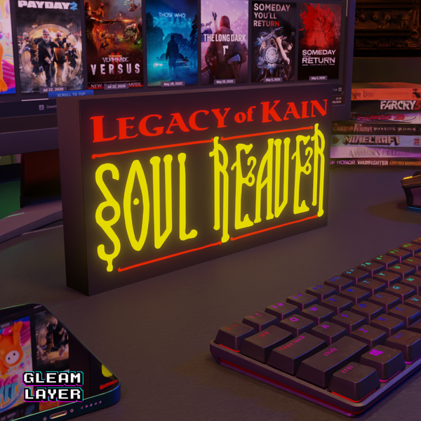 لایت باکس گیمینگ طرح Soul Reaver مدل g133