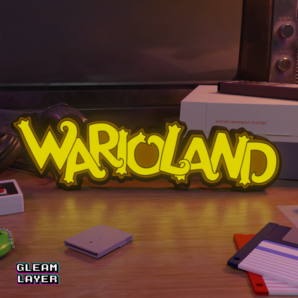 لایت باکس گیمینگ طرح Warioland مدل g129
