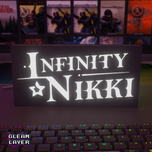 لایت باکس گیمینگ  طرحInfinity Nikki  مدل g147