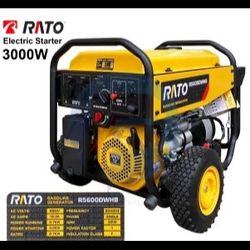 موتور برق 3 کیلو وات استارتی راتو مدل RATO R5600DWHB