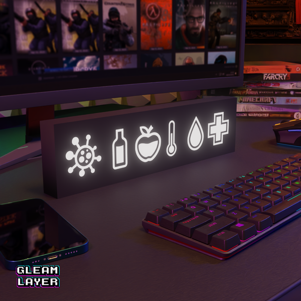 لایت باکس گیمینگ  طرح DayZ مدل g156