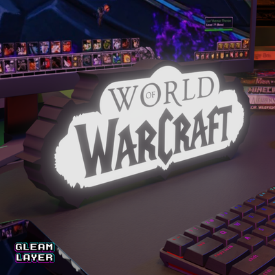 لایت باکس گیمینگ  طرح  World of Warcraft مدل g153