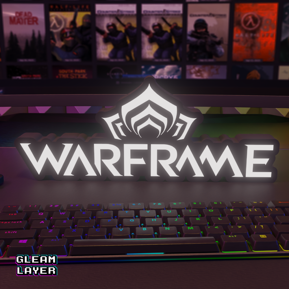 لایت باکس گیمینگ  طرح Warframe مدل g165