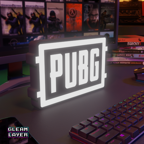 لایت باکس گیمینگ  طرح PUBG مدل g160
