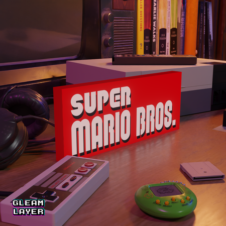 لایت باکس گیمینگ  طرح  Super Mario مدل g164