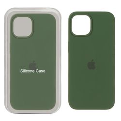 قاب سیلیکونی پاک کنی اورجینال Apple iPhone 13 / iPhone 14 - سبز (پک اصلی)