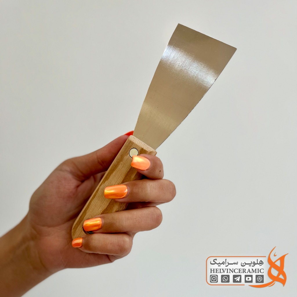 کد 1295 |  کاردک فلزی عرض 5cm