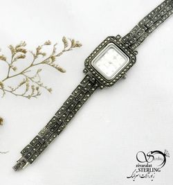 ساعت تایلند نقره با عیار925 کد 12963