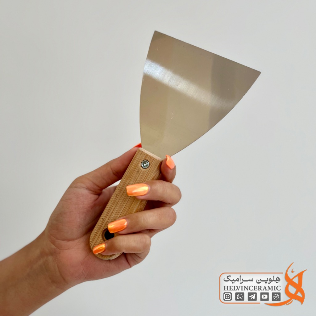 کد 1297 |  کاردک فلزی عرض 10cm