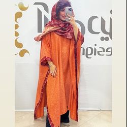 ست شال و کفتان مرجان🪸