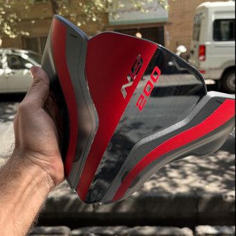 برچسب دودی Nsقرمز
