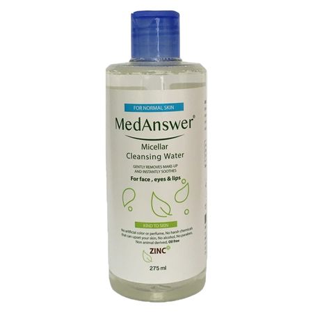 محلول پاککننده آرایش صورت مدانسر مدل میسلار واتر حجم 275 میلیلیتر*728