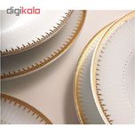 سرویس غذاخوری 28 پارچه چینی زرین ایران مدل سپیدار