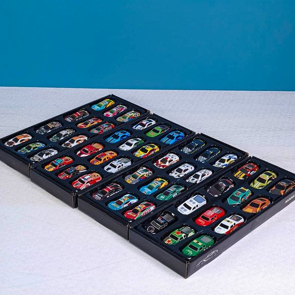 ست ماشین مسابقه 48 عددی (کانتینر ماشین)