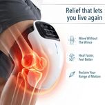 ماساژور زانو هوشمند HEATED KNEE MASSAGER (4کاره لیزر مادون قرمز ماساژ و حرارت)