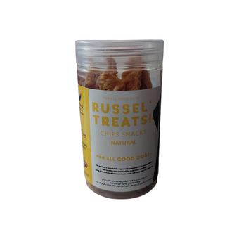 تشویقی سگ راسل مدل سیرابی بره 70 گرمی