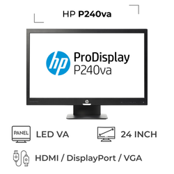 مانیتور اچ پی 24 اینچ HP ProDisplay P240va استوک