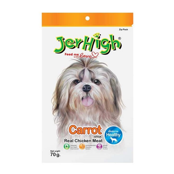 تشویقی جرهای با طعم مرغ و هویج