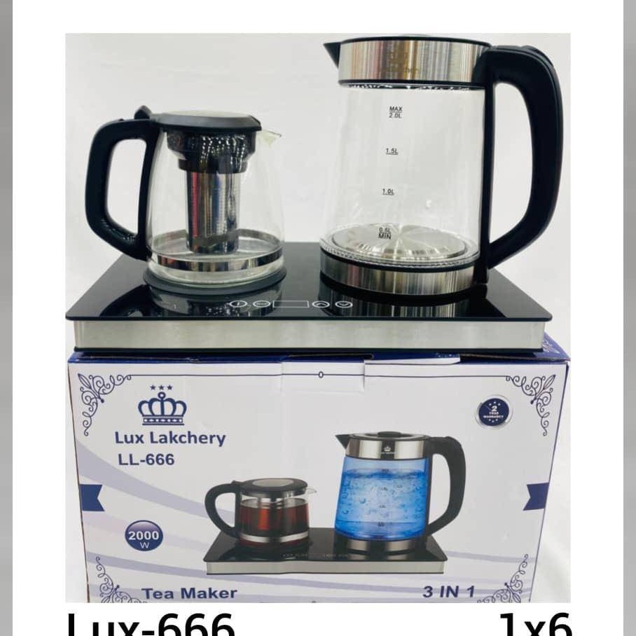 چای ساز کنارهم و سرهم لوکس لاکچری مدل 666