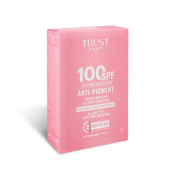کرم ضدآفتاب SPF100 تراست اسمارت