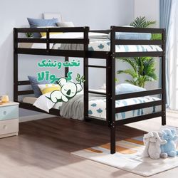 تخت خواب دوطبقه خوابگاهی تمام فلز کوالا