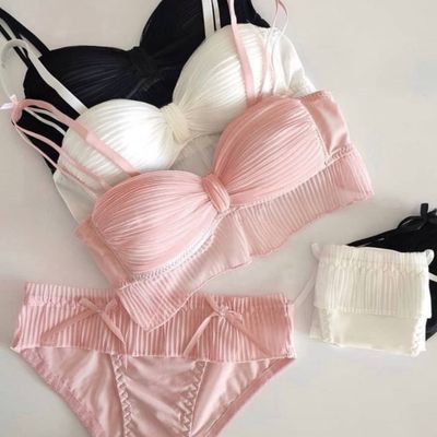 ست سوتین پاپیون اسفنجی