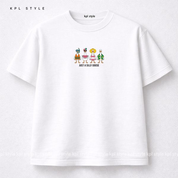 تیشرت باکسی 100٪ پنبه با چاپ مینیمال گرافیکی | کد 1322