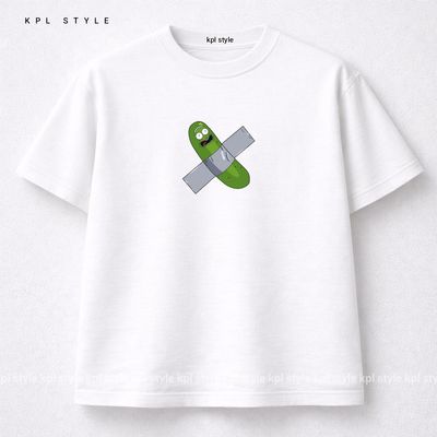 تیشرت باکسی طرح ریک اند مورتی 100٪ پنبه با چاپ مینیمال | کد 1327