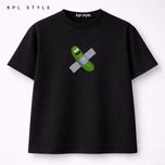 تیشرت باکسی طرح ریک اند مورتی 100٪ پنبه با چاپ مینیمال | کد 1327