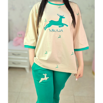 ست بگی طرح گوزن🫎 کد 125