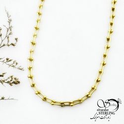 گردنبند تیفانی طرح طلا کد 13290