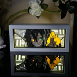 تابلو لایت باکس انیمه ای اوبانای دمون اسلیر | Obanai Demon Slayer Anime Light Box