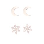 گوشواره زنانه کد GO1262 مجموعه دو عددی*670