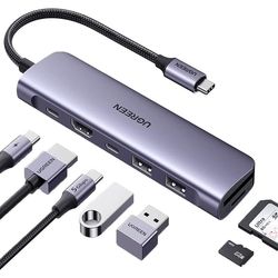هاب 7 پورت USB-C یوگرین مدل CM195 کد 15214
