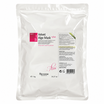 ماسک جلبک مروارید اسکیندوم Velvet Pearl Alge Mask +Plus وزن 1 کیلوگرم