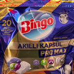 قرص ماشین ظرفشویی20عددی بینگو پرومکس محصول کشور ترکیهBingo