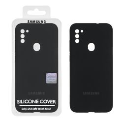قاب سیلیکونی پاک کنی اورجینال Master Quality مدل Samsung Galaxy A11 / M11 - مشکی (پک دار)